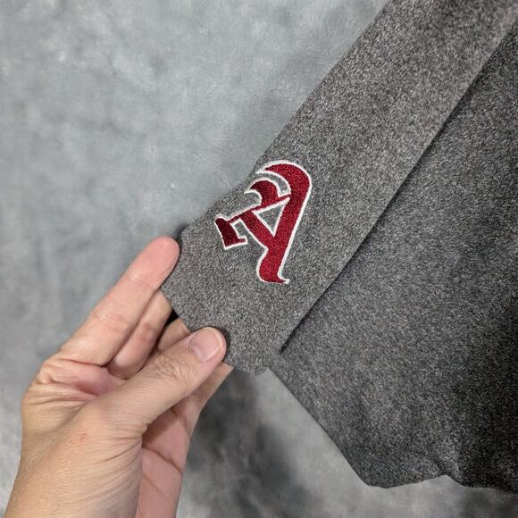 Razorbacks Shirt Mens Extra Large Gray University of Arkansas Polo Hogs Preppy - Picture 6 of 8